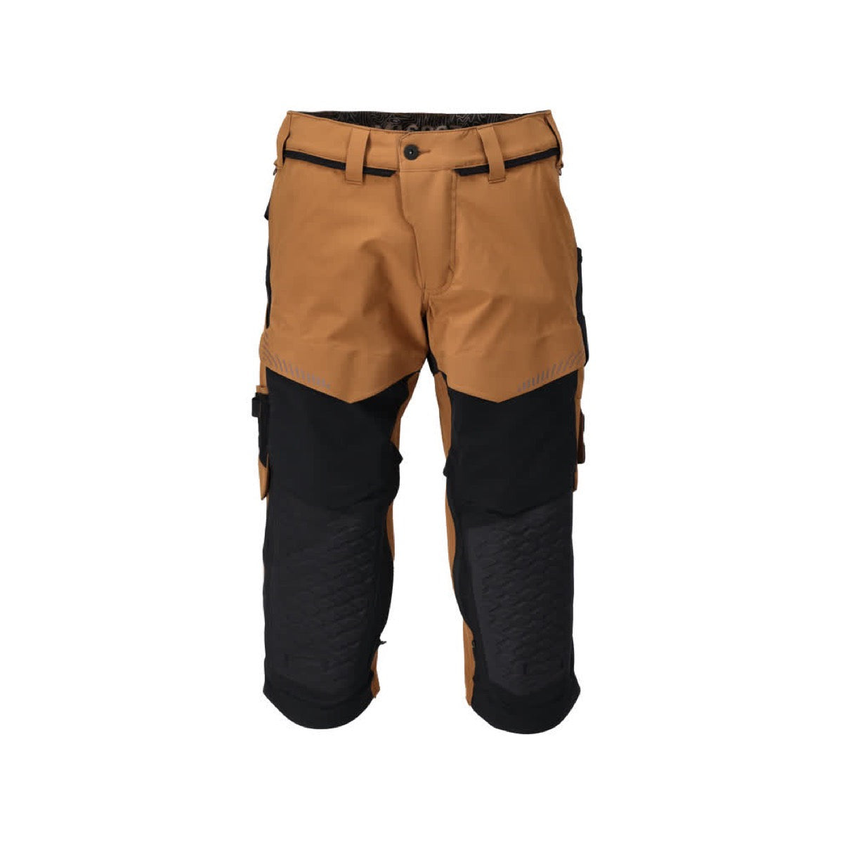 MASCOT ¾ Length Trousers with kneepad pockets - Brown - 22249-605-5409