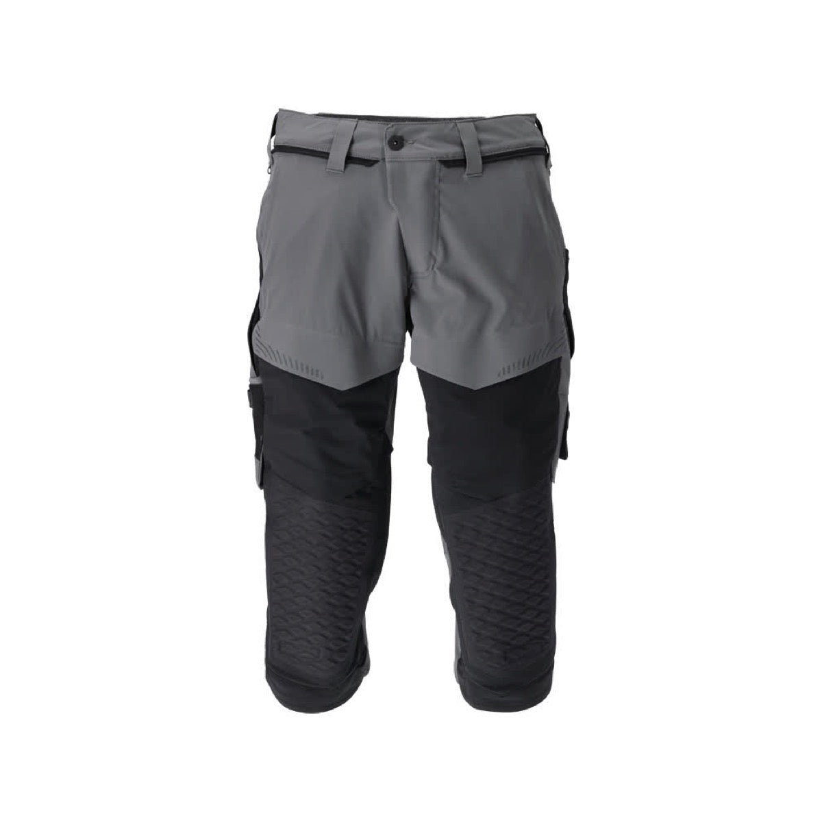 MASCOT ¾ Length Trousers with kneepad pockets - Gray - 22249-605-8909