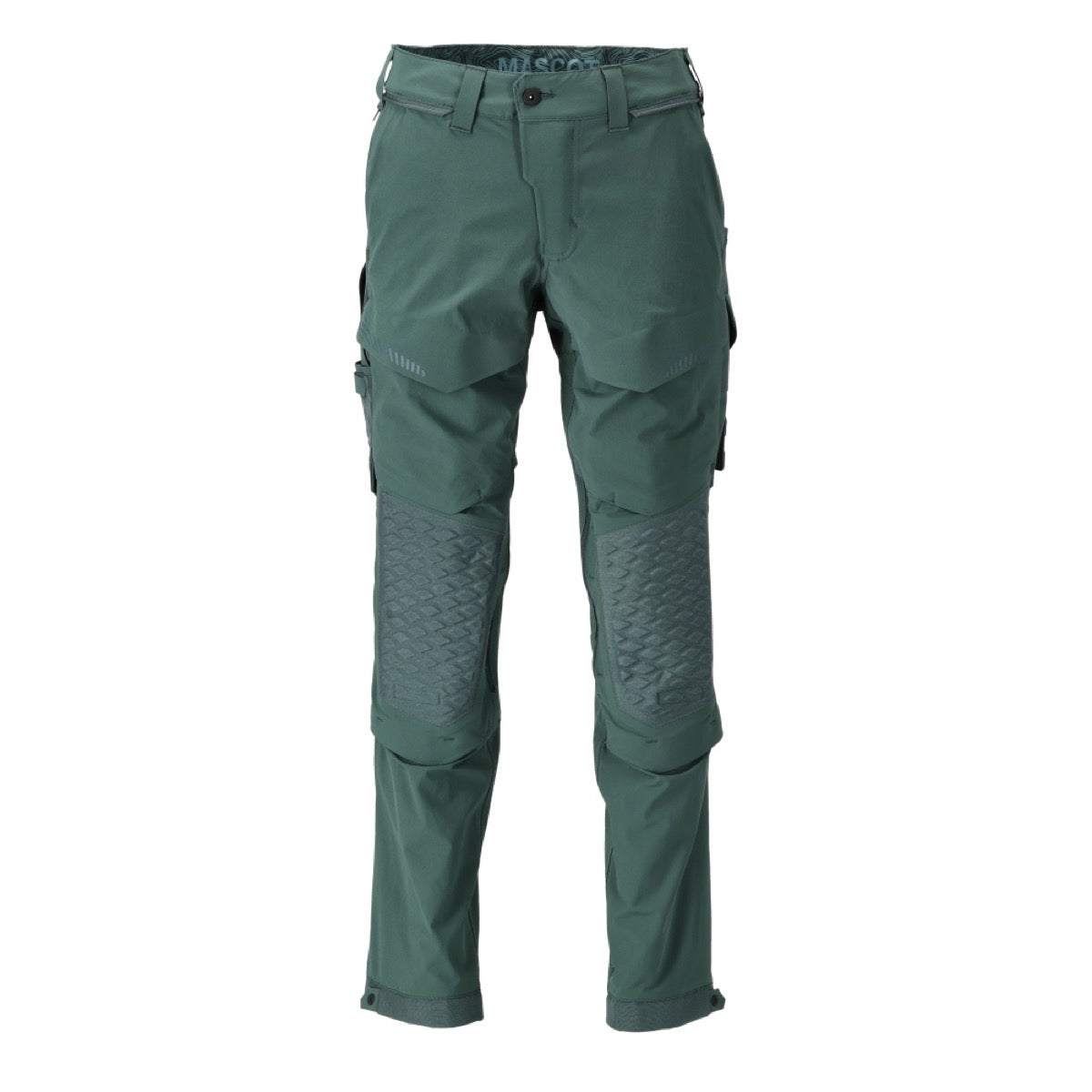 MASCOT Trousers with kneepad pockets - Green - 22279-605-34