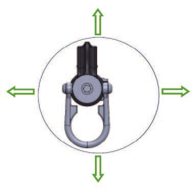 Vertigrab - Anchor Point for Vertical & Horizontal Metal Beam - Kratos