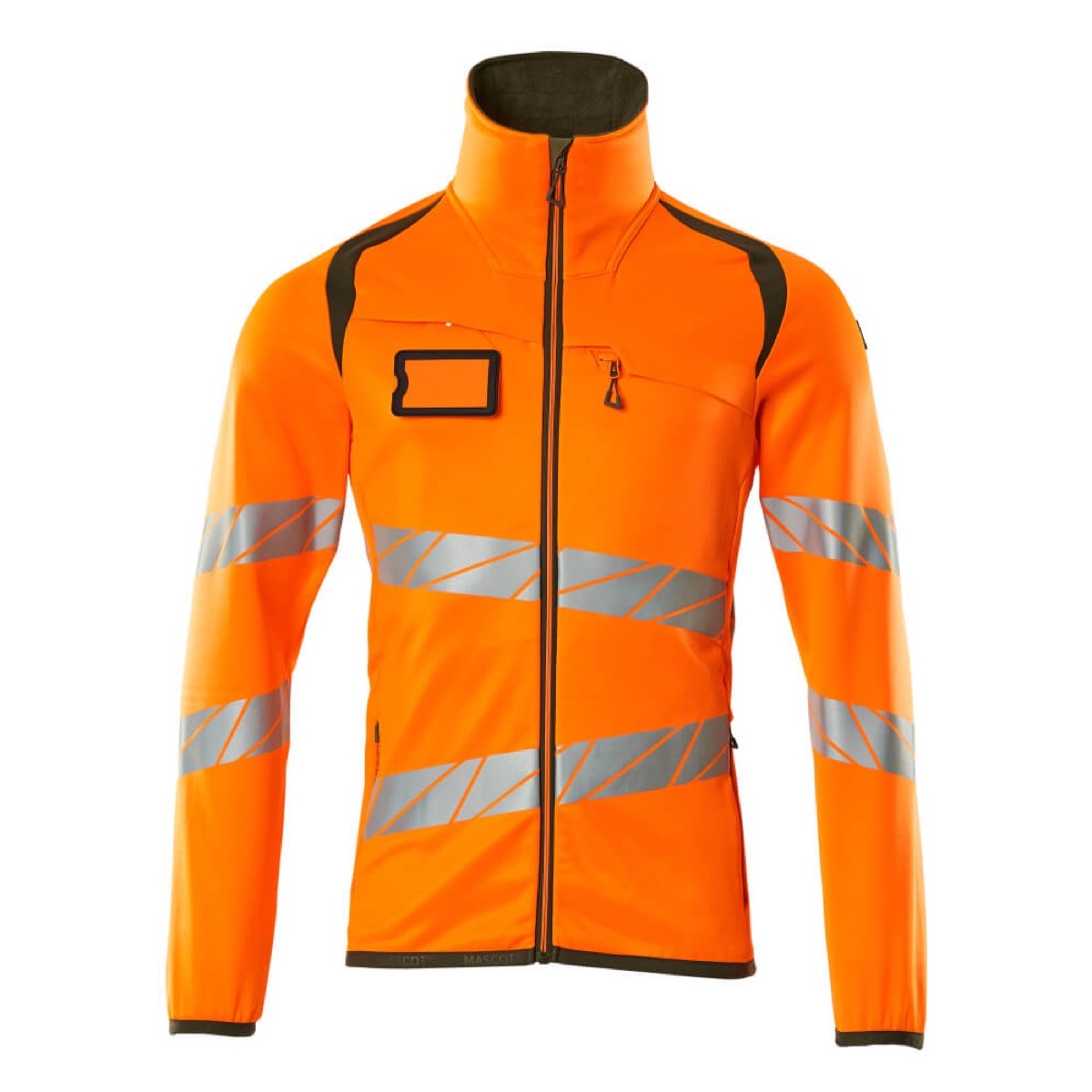 MASCOT Fleece Jumper with zipper - Orange - 19103-315-1433