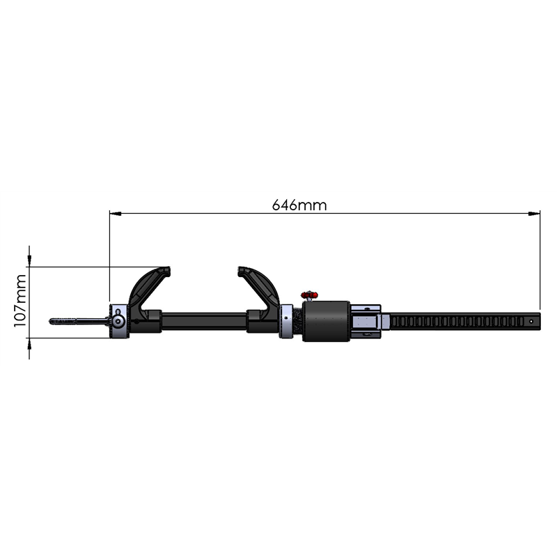 Vertigrab - Anchor Point for Vertical & Horizontal Metal Beam - Kratos