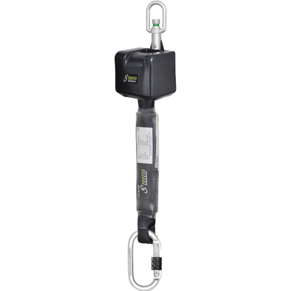 VORAS - Retractable fall arrester with webbing lanyard Lg 2,50 m